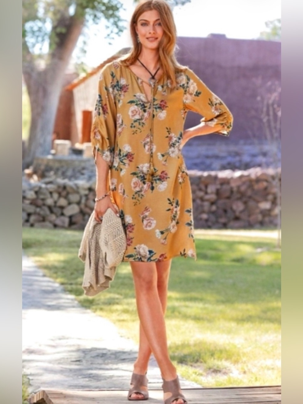“Fennel Garden Dress”. New with tags from Sundance.